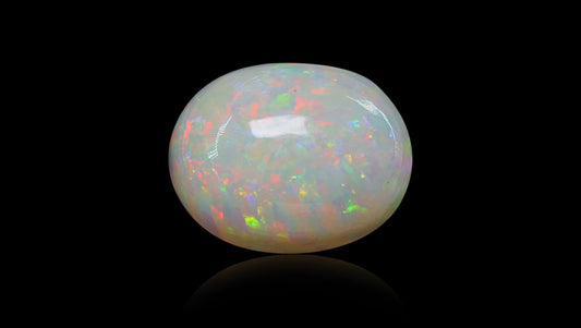 White Opal With Fire 2.40 Carats / 2.64 Ratti