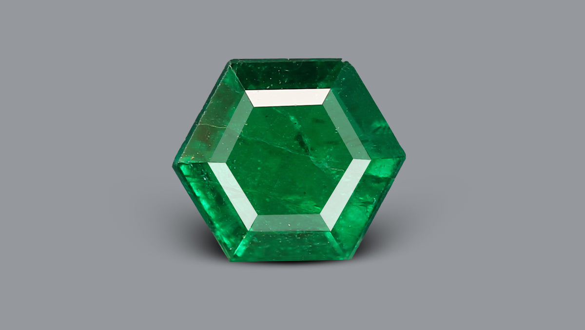 Zambian Emerald (Panna) 1.12 Carats / 1.23 Ratti