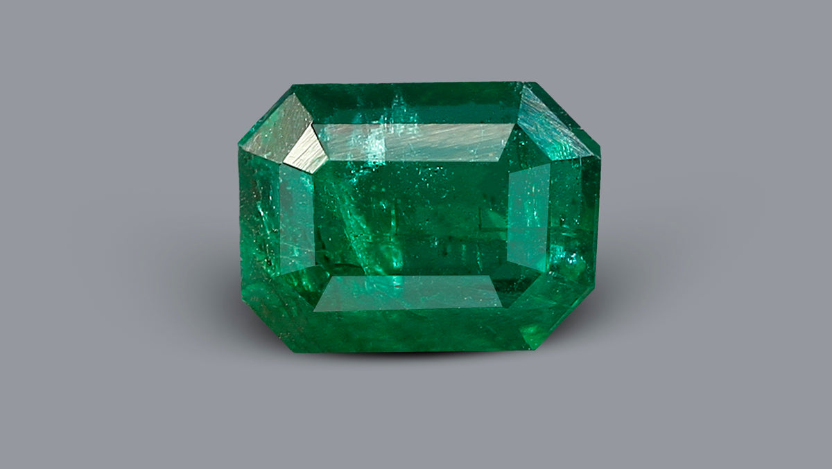 Zambian Emerald (Panna) 1.18 Carats / 1.3 Ratti