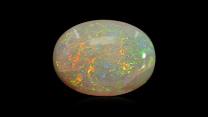 White Opal With Fire 4.92 Carats / 5.41 Ratti