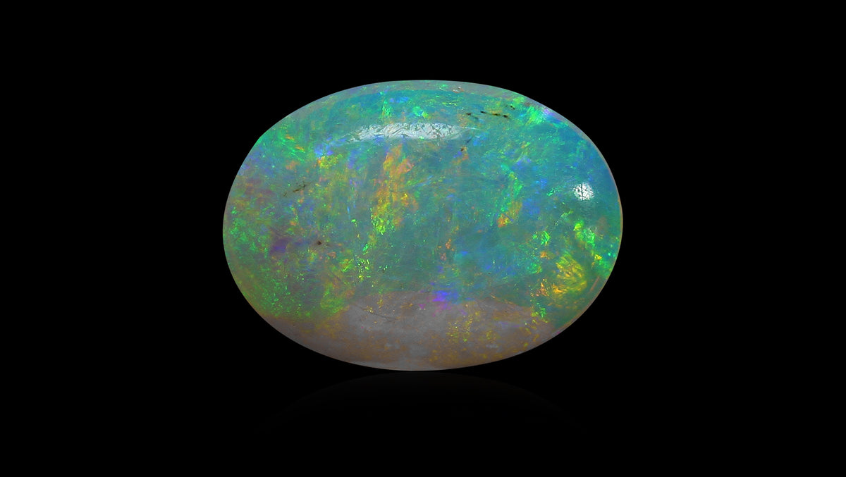 White Opal With Fire 4.70 Carats / 5.16 Ratti