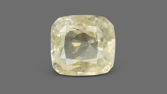 Natural Yellow Sapphire 4.73 Carats / 5.2 Ratti