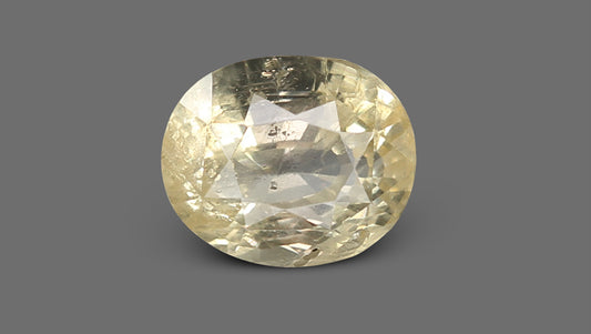 Natural Yellow Sapphire 3.84 Carats / 4.22 Ratti