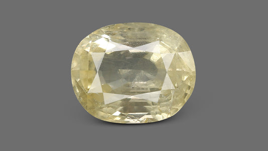 Natural Yellow Sapphire 5.26 Carats / 5.78 Ratti