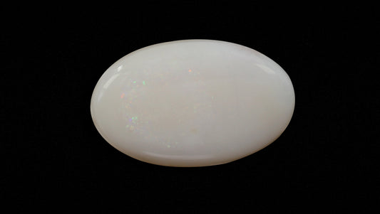 White Opal With Fire 14.36 Carats / 15.78 Ratti