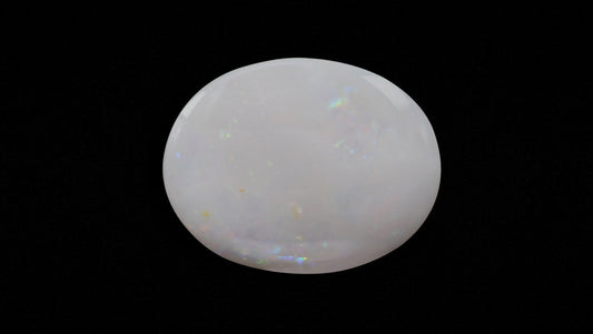 White Opal With Fire 12.98 Carats / 14.26 Ratti