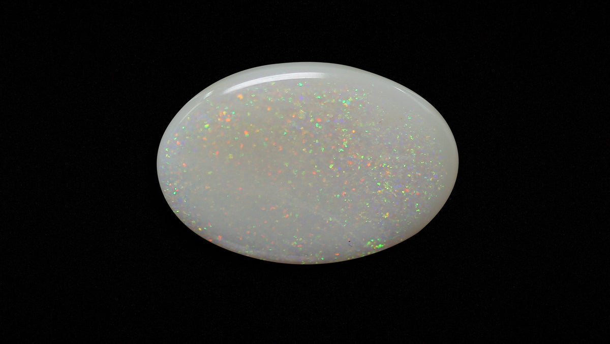 White Opal With Fire 15.29 Carats / 16.8 Ratti