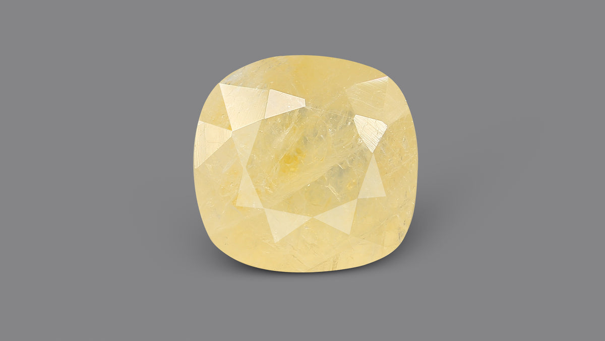 Natural Yellow Sapphire 8.72 Carats / 9.58 Ratti