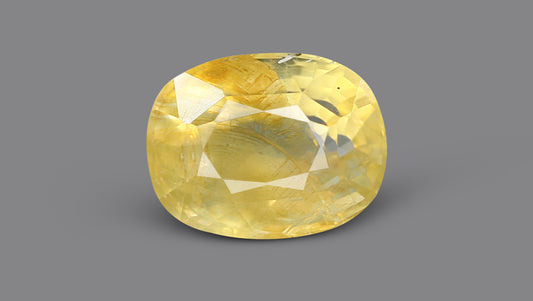 YELLOW TOPAZ 6.35 CARATS / 6.98 Ratti