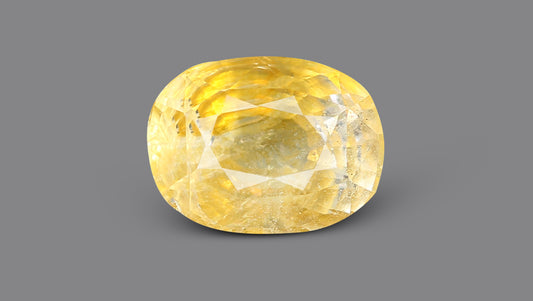 YELLOW TOPAZ 5.38 CARATS / 5.91 Ratti