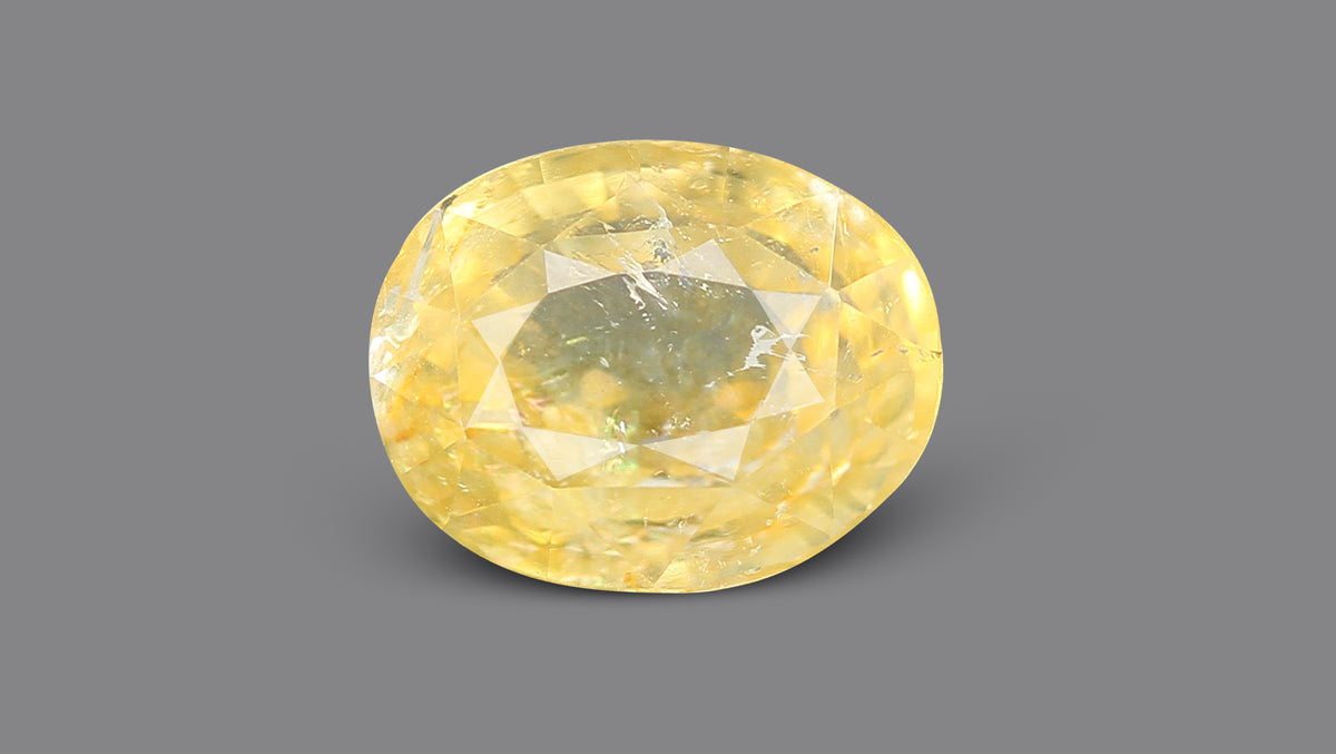 YELLOW TOPAZ 6.16 CARATS / 6.77 Ratti