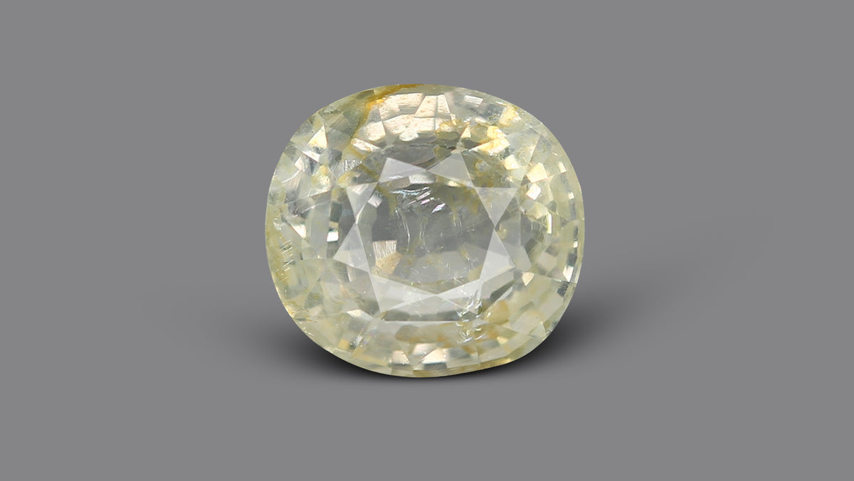 YELLOW TOPAZ 7.50 CARATS / 8.24 Ratti