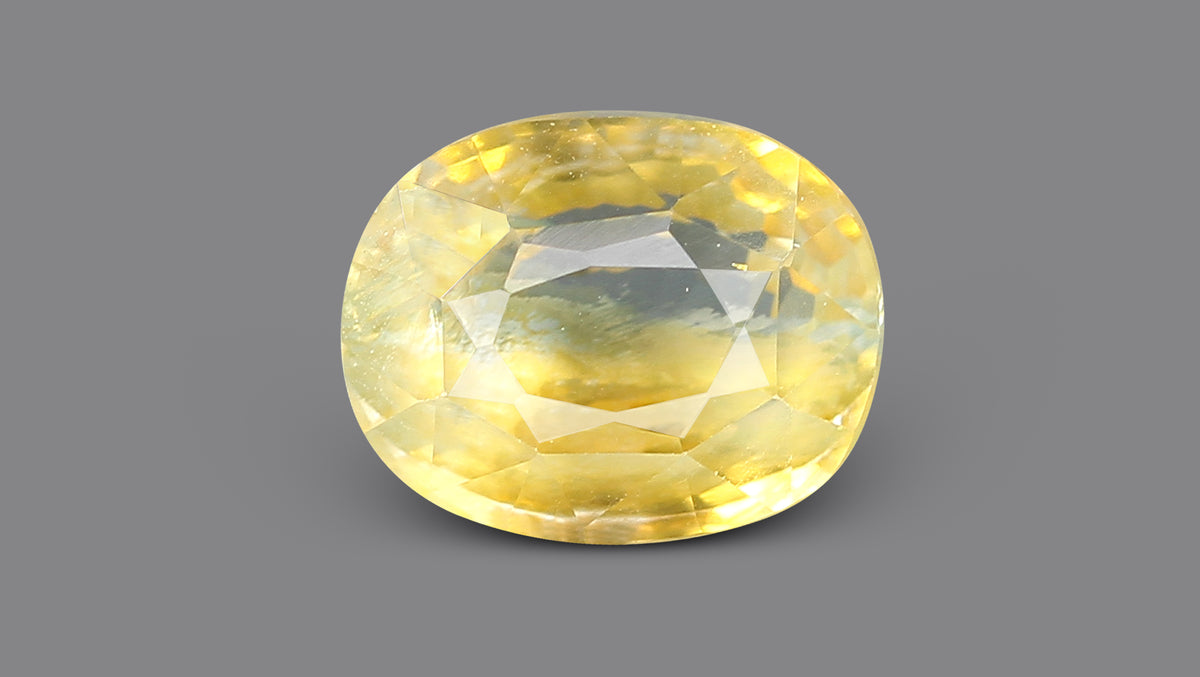 YELLOW TOPAZ 6.71 CARATS / 7.37 Ratti