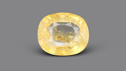 YELLOW TOPAZ 5.96 CARATS / 6.55 Ratti