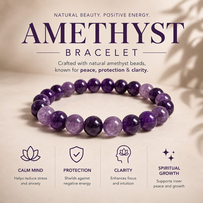 AMETHYST BRACELET