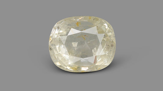 Natural Yellow Sapphire 6.13 Carats / 6.74 Ratti