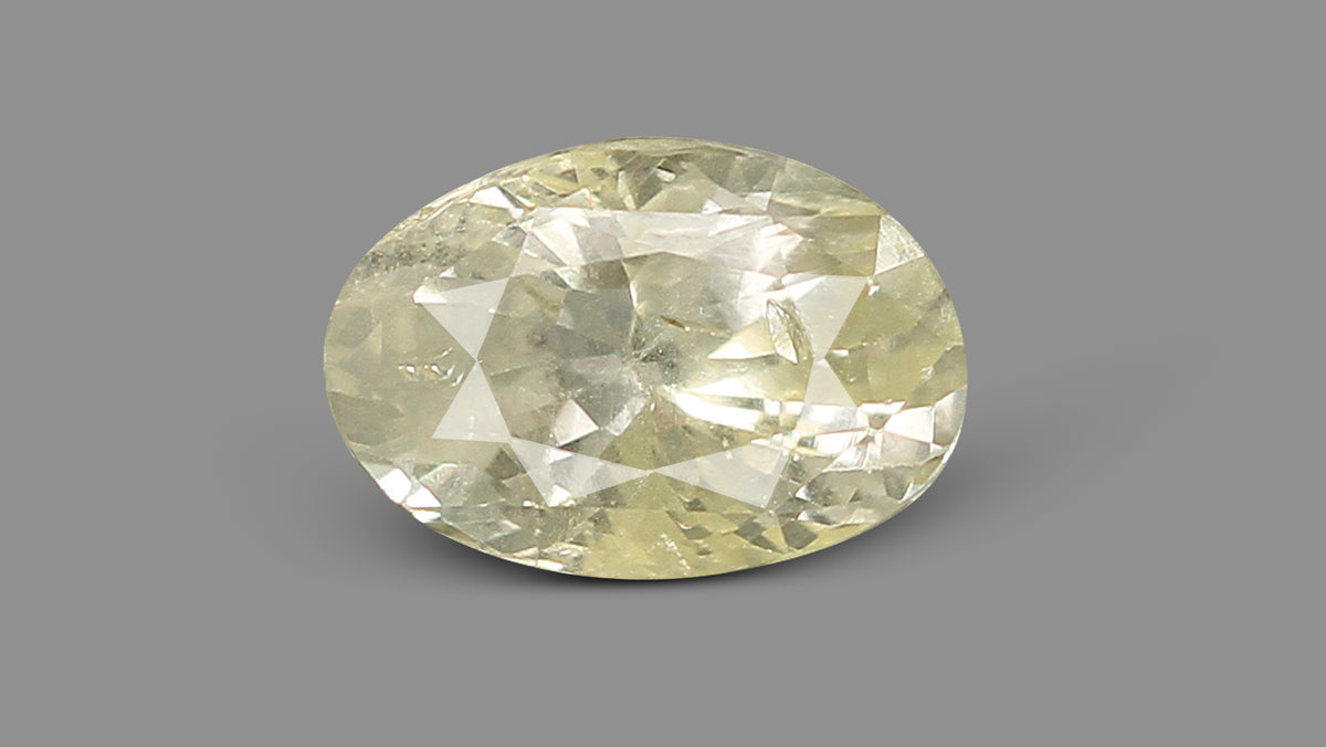 Natural Yellow Sapphire 2.71 Carats / 2.98 Ratti
