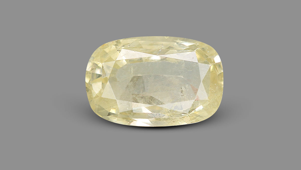 Natural Yellow Sapphire 6.88 Carats / 7.56 Ratti