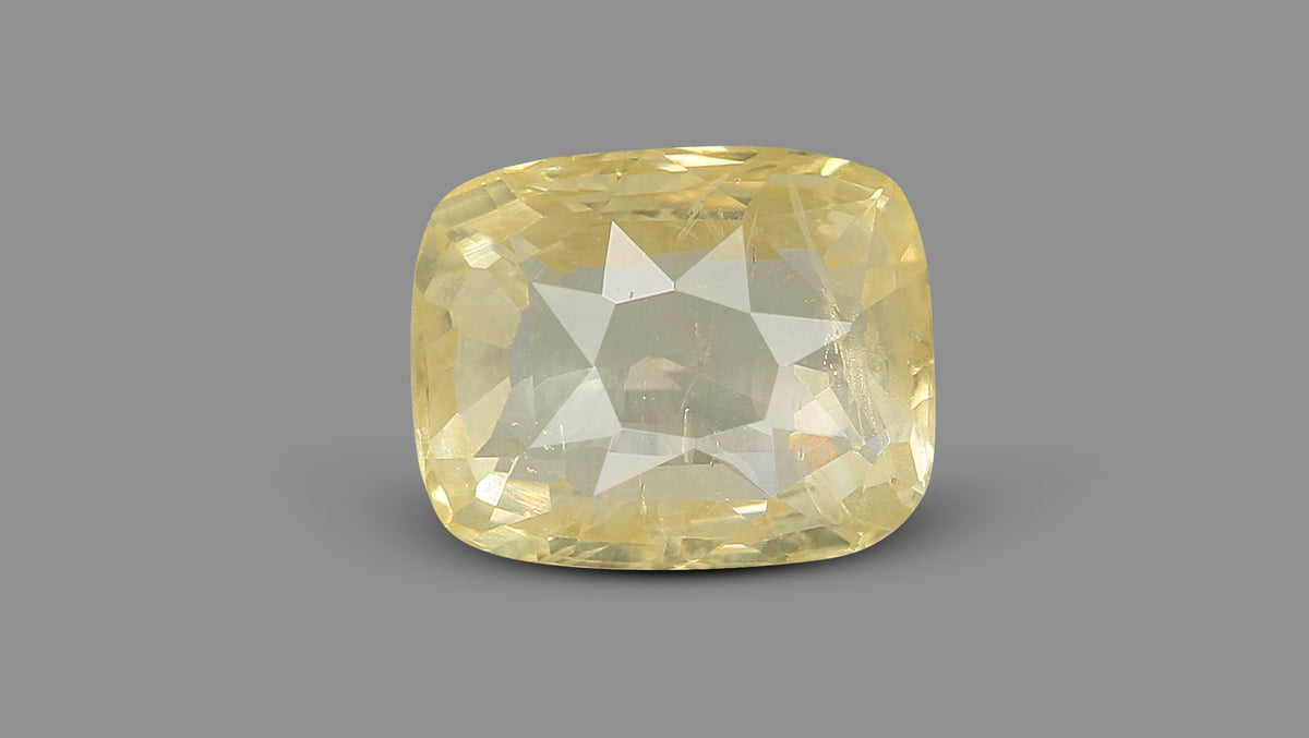 Natural Yellow Sapphire 7.20 Carats / 7.91 Ratti