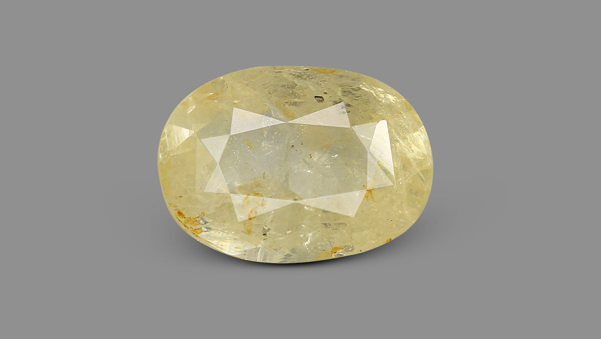 Natural Yellow Sapphire 8.33 Carats / 9.15 Ratti