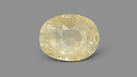 Natural Yellow Sapphire 6.46 Carats / 7.1 Ratti