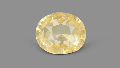 Natural Yellow Sapphire 7.54 Carats / 8.29 Ratti