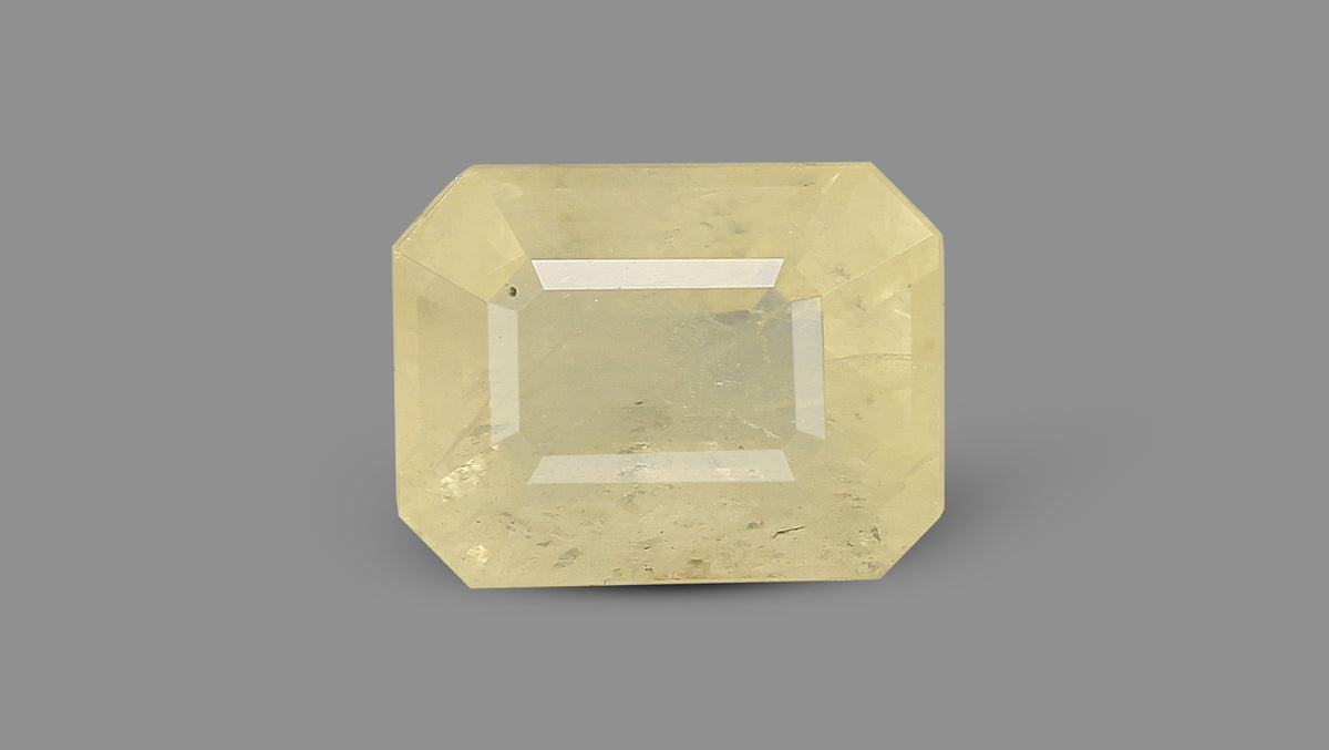Natural Yellow Sapphire 8.65 Carats / 9.51 Ratti