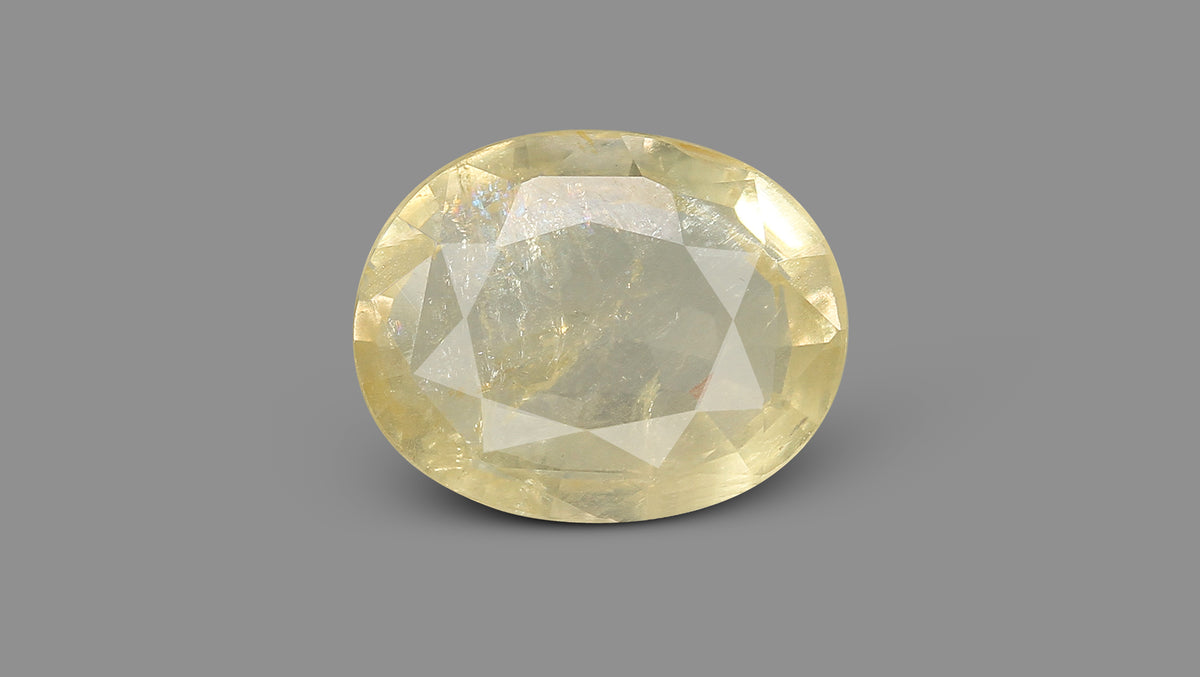 Natural Yellow Sapphire 8.41 Carats / 9.24 Ratti