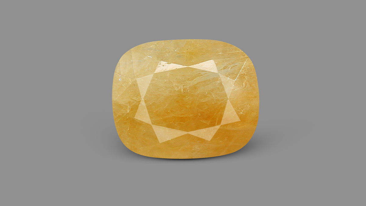 Natural Yellow Sapphire 10.97 Carats / 12.05 Ratti