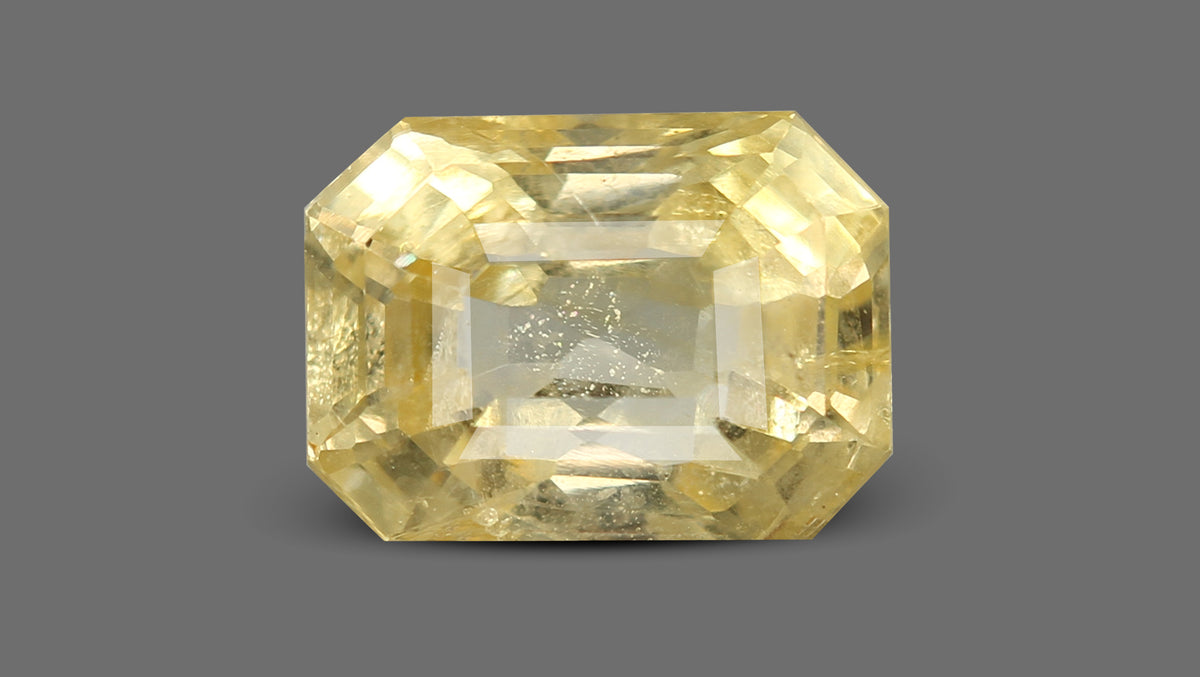 Natural Yellow Sapphire 8.93 Carats / 9.81 Ratti