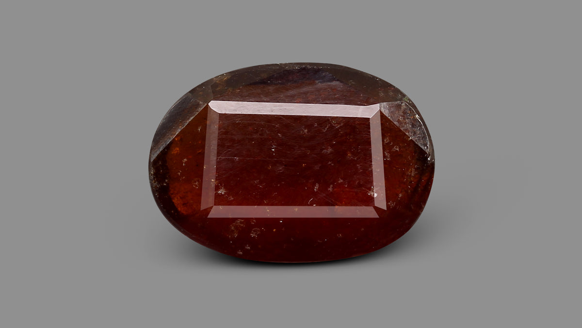 African Hessonite (Gomed) 8.27 Carats / 9.09 Ratti