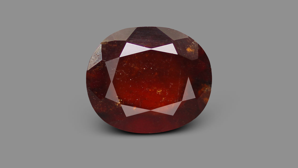 African Hessonite (Gomed) 11.23 Carats / 12.34 Ratti