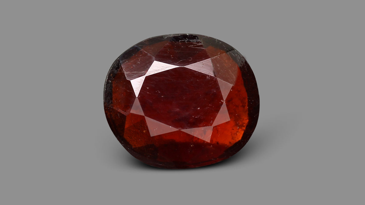 African Hessonite (Gomed) 6.40 Carats / 7.03 Ratti