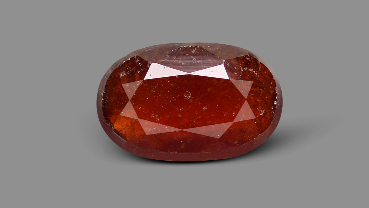 African Hessonite (Gomed) 6.88 Carats / 7.56 Ratti