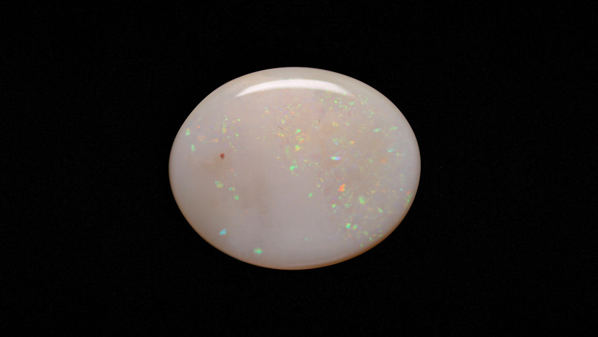 White Opal With Fire 13.80 Carats / 15.16 Ratti
