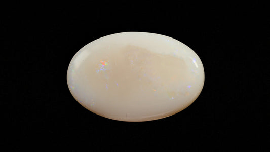 White Opal With Fire 12.62 Carats / 13.87 Ratti