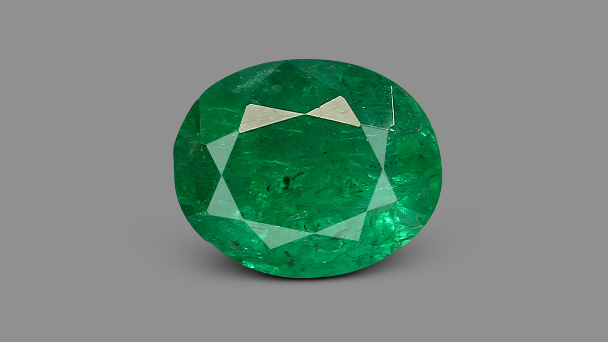 Zambian Emerald (Panna) 1.67 Carats / 1.84 Ratti