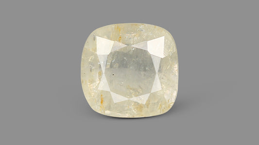 Natural Yellow Sapphire (Pukhraj) 5.92 Carats / 6.51 Ratti