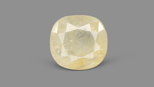 Natural Yellow Sapphire (Pukhraj) 6.41 Carats / 7.04 Ratti