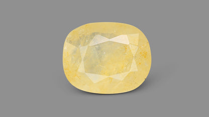 Natural Yellow Sapphire (Pukhraj) 4.52 Carats / 4.97 Ratti