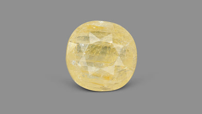 Natural Yellow Sapphire (Pukhraj) 6.80 Carats / 7.47 Ratti