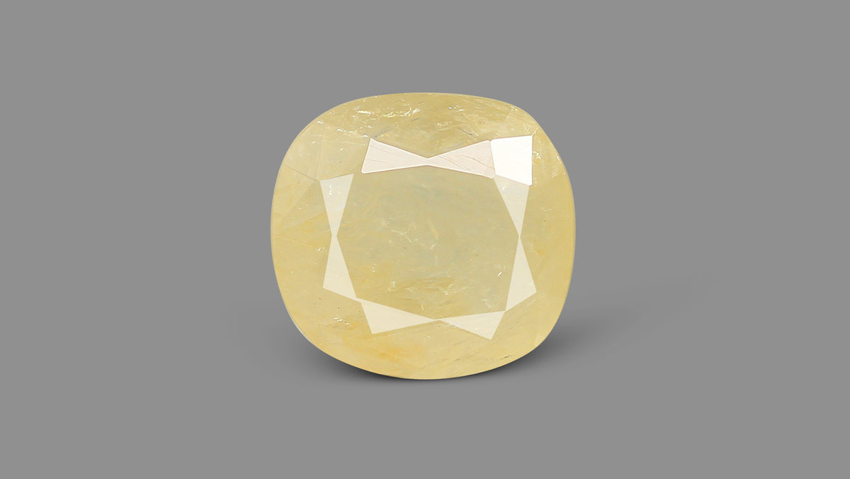 Natural Yellow Sapphire (Pukhraj) 4.83 Carats / 5.31 Ratti