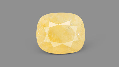 Natural Yellow Sapphire (Pukhraj) 10.04 Carats / 11.03 Ratti