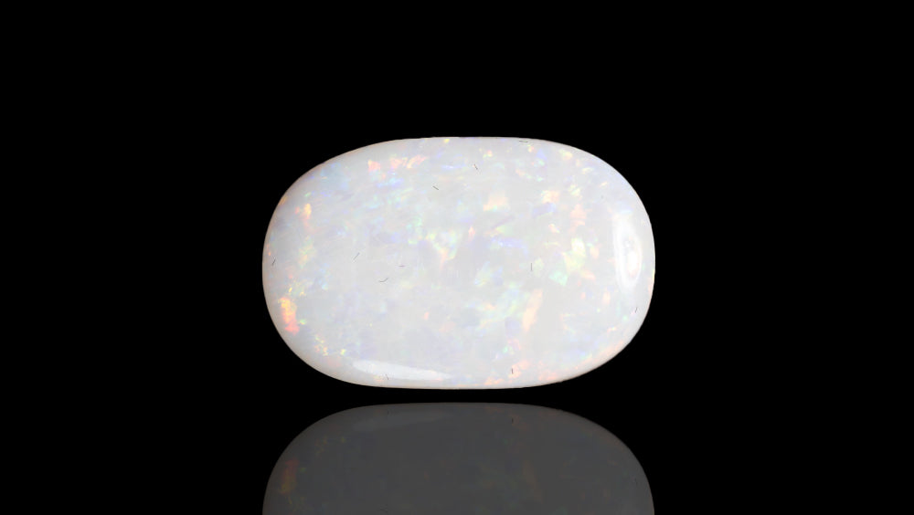 Natural Australian White Fire Opal 13.61 Carats / 14.96 Ratti