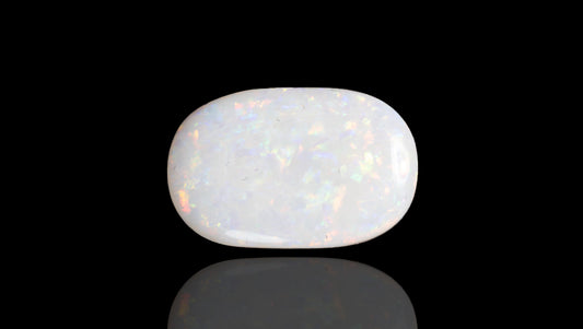 Natural Australian White Fire Opal 13.61 Carats / 14.96 Ratti