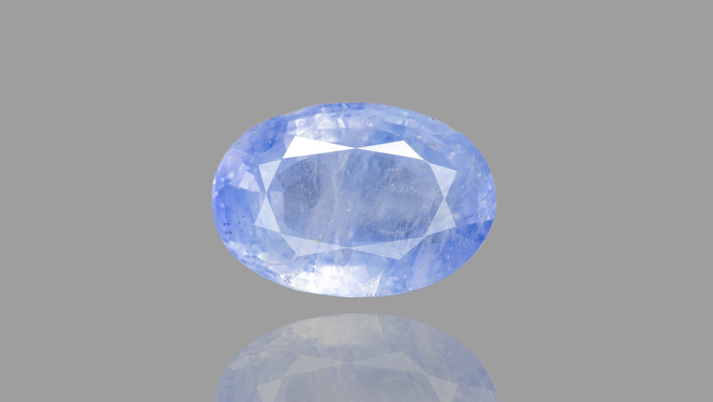 Kashmir Blue Sapphire (Neelam) 6.79 Carats / 7.46 Ratti
