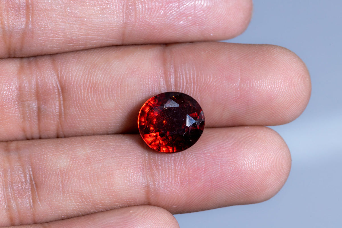 Sri-Lankan Hessonite (Gomed) 9.54 Carats / 10.48 Ratti
