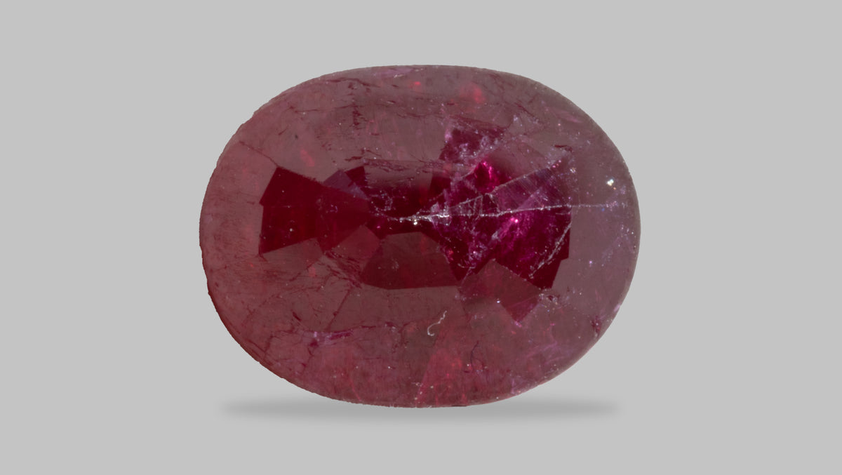 Natural Mozambique Ruby (Manik) 2.84 Carats / 3.12 Ratti
