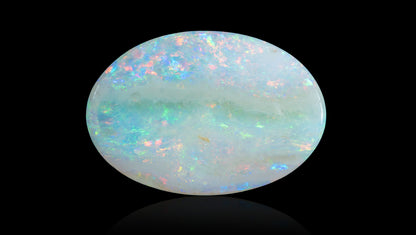 White Opal With Fire 5.80 Carats / 6.37 Ratti