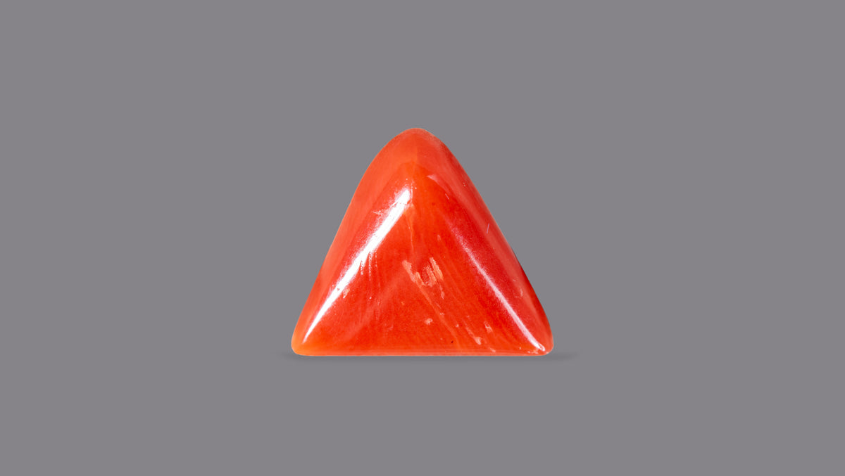 Italian Red Coral 5.06 Carats / 5.56 Ratti